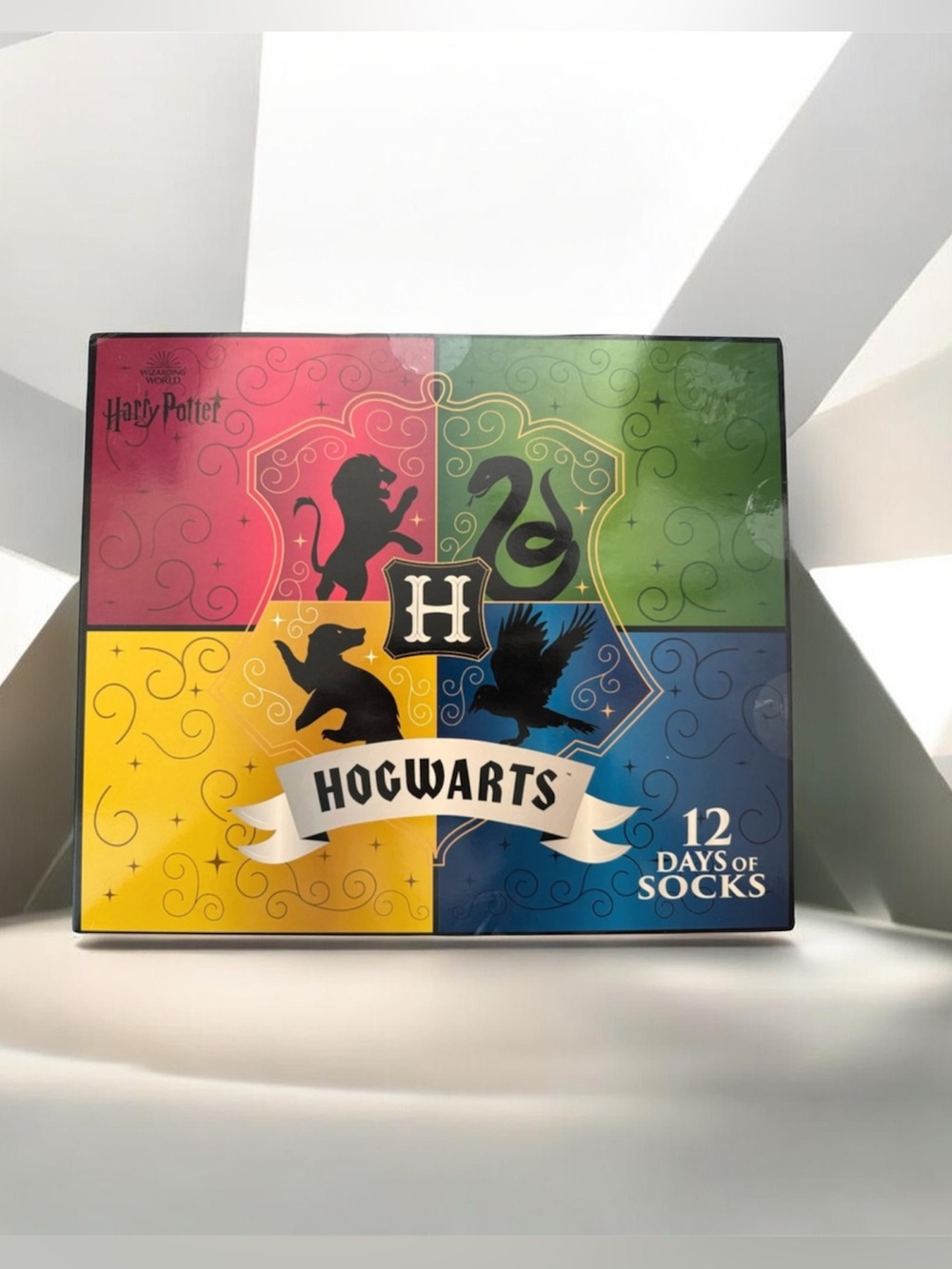 Harry Potter Hogwarts 12 Days of Socks Gift Box - Multicolor